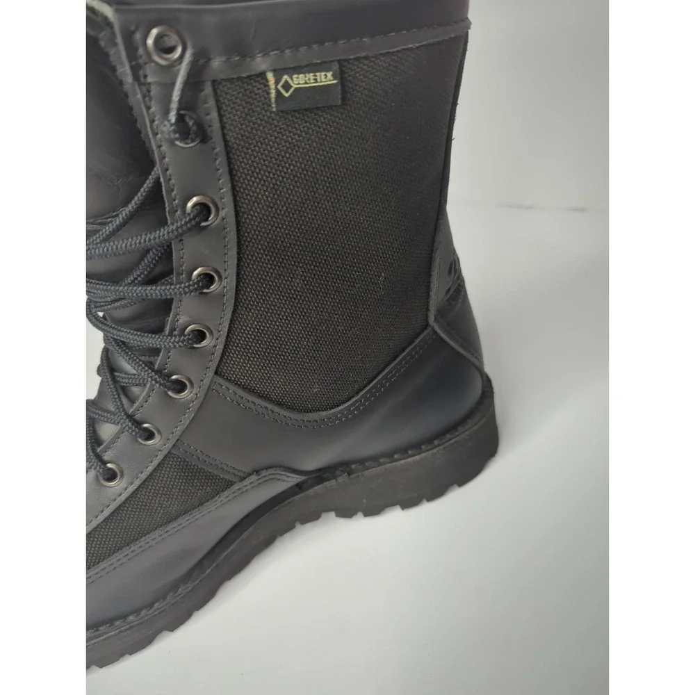Danner Acadia 8 Inch 400G Men Sz 9 Black Leather Gore-Tex tactical Combat Boot